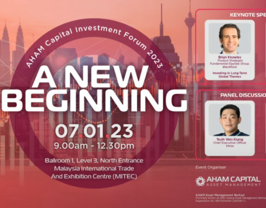AHAM Capital Investment Forum 2023: A New Beginning